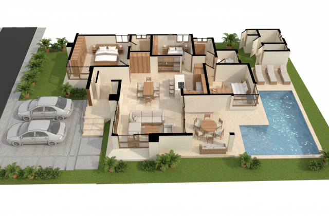 3 bedroom villa for sale in Encuentro Beach, Cabarete, photo 3