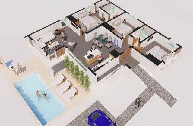 3 bedroom villa for sale in Encuentro Beach, Cabarete, photo 5