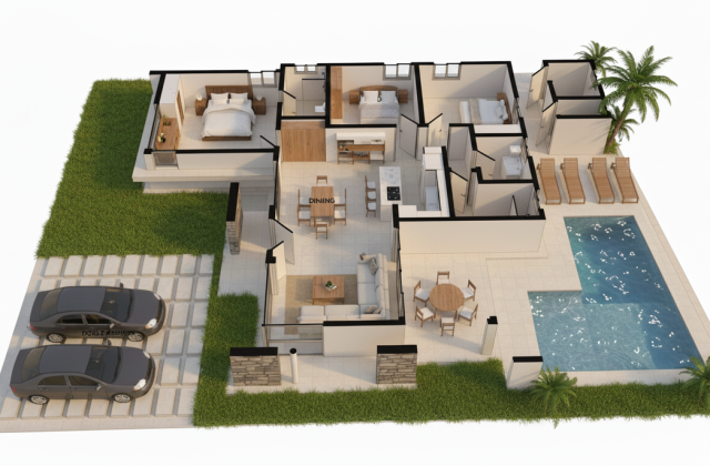 3 bedroom villa for sale in Encuentro Beach, Cabarete, photo 4